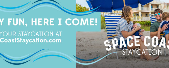 Space Coast Staycation banner